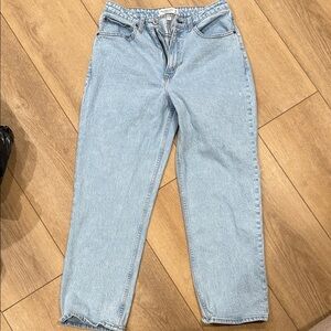 Abercrombie & Fitch Light Wash Boyfriend Jeans